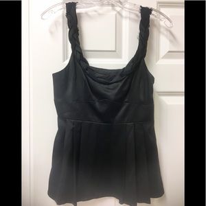Gorgeous Nanette Lepore silk peplum top!